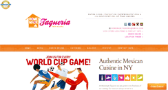 Desktop Screenshot of homemadetaqueria.com